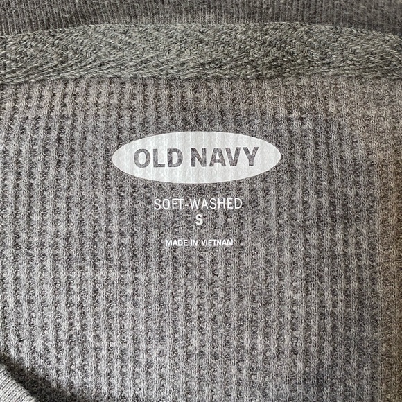 Lake Tahoe Retro Sunset Sunrise Long Sleeve Thermal T-Shirt Old Navy size small - Picture 3 of 6